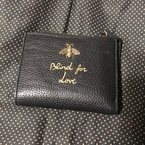 Gucci Blind For Love Wallet + cardholder